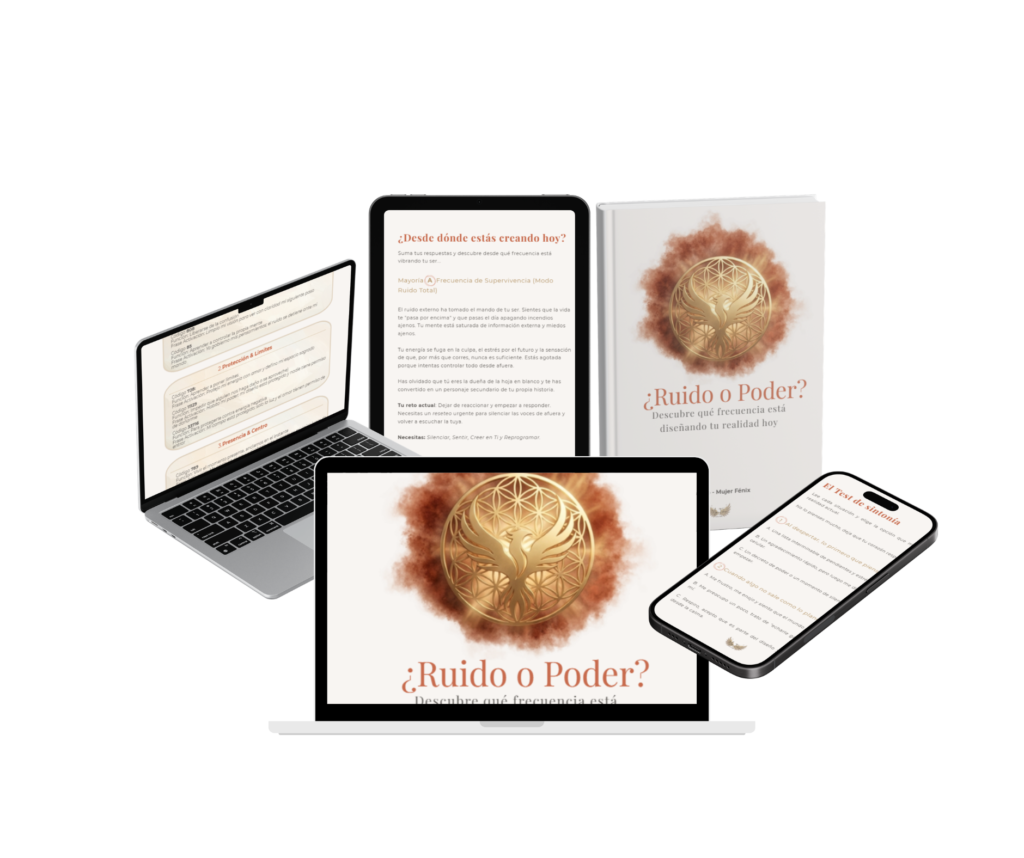 Recurso gratuito Ruido o Poder: el camino para silenciar el caos y habitar tu Sintonía Original.